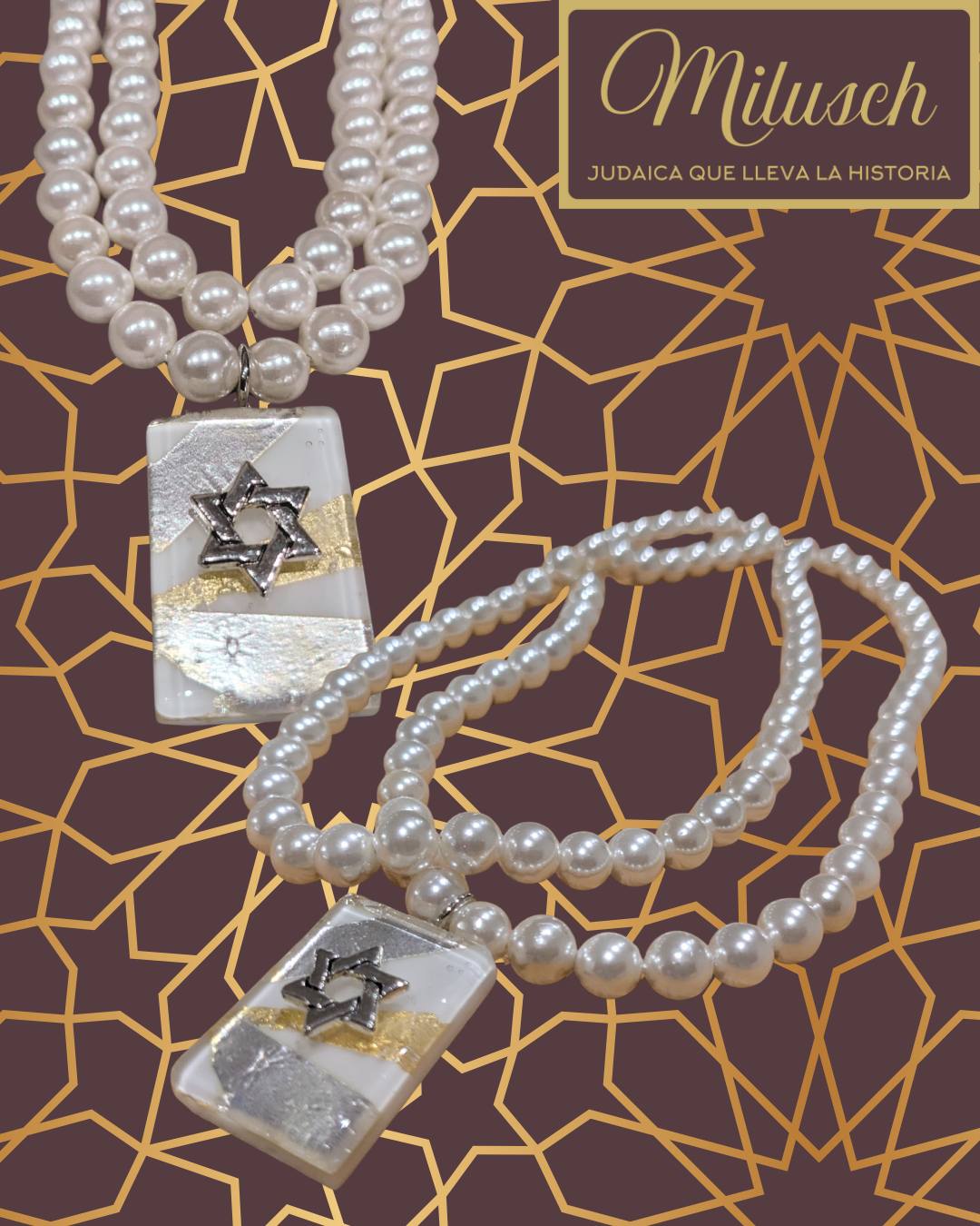 The Royal White Necklace. Pearls