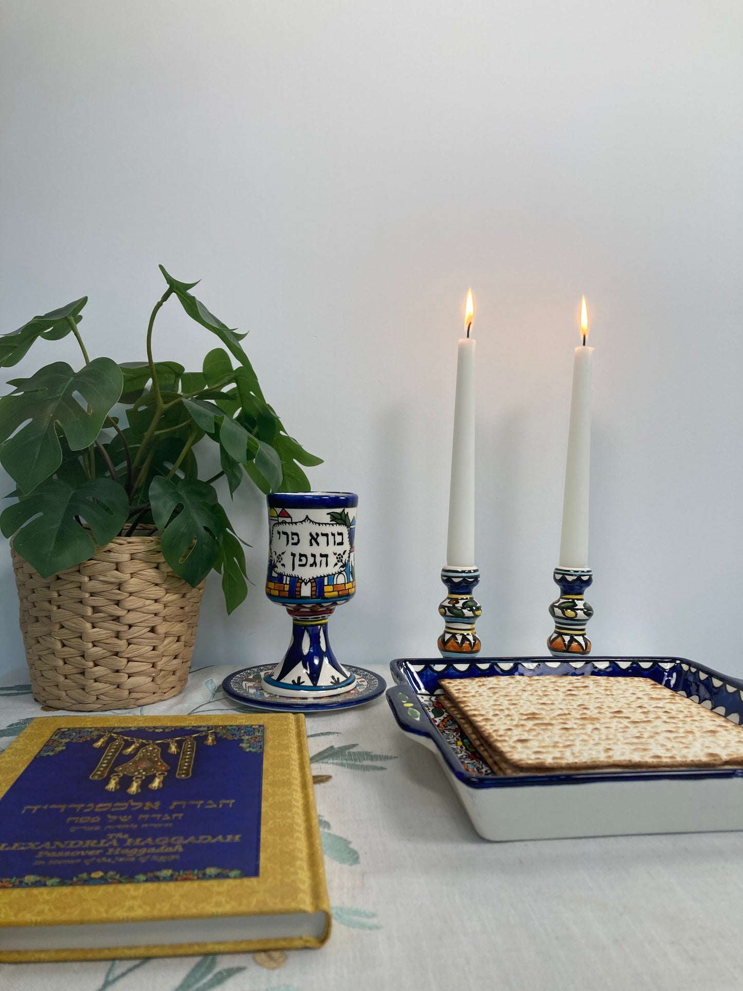 מגש מצה לפסח קרמיקה ארמנית
