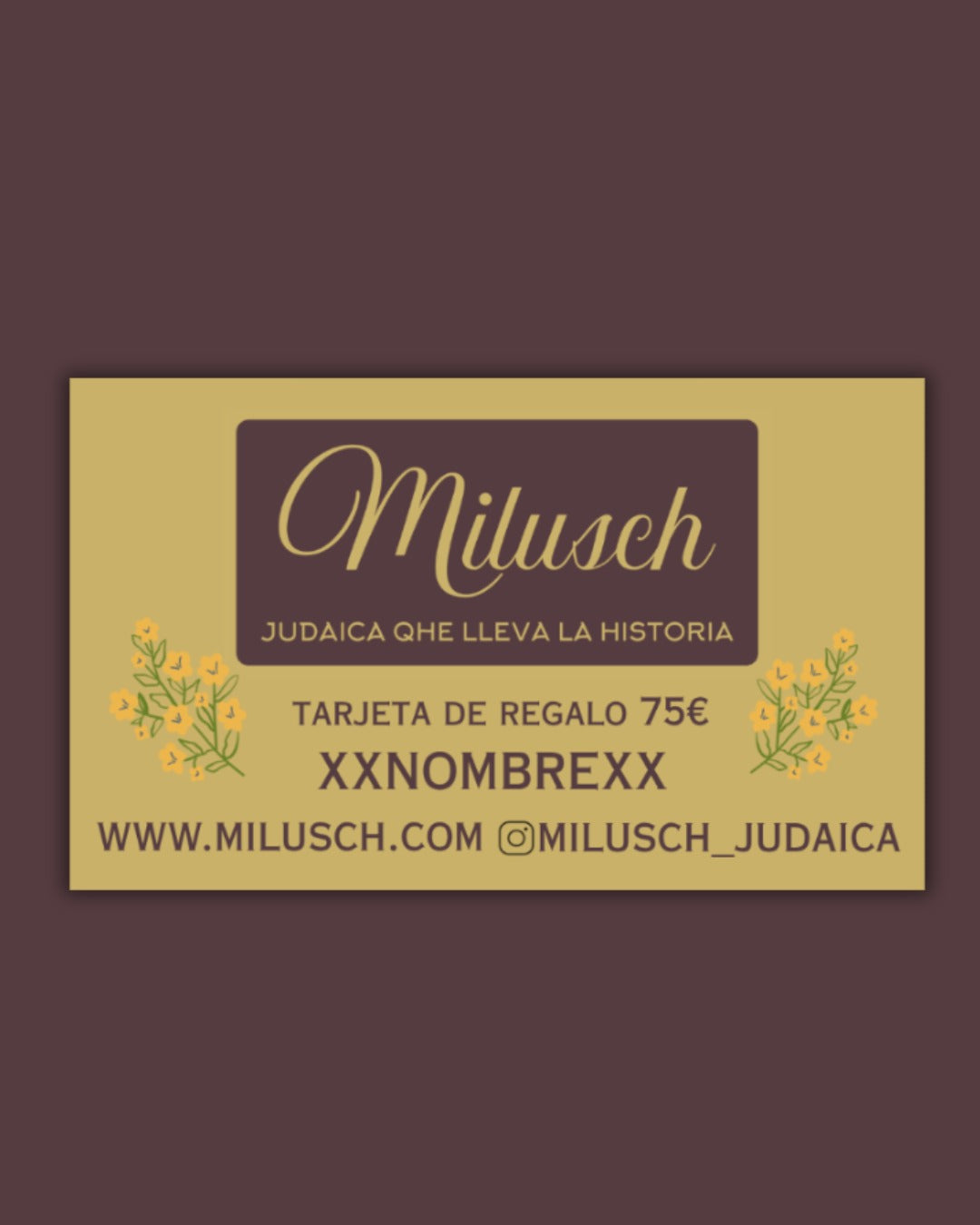 Gift Card 75 euro