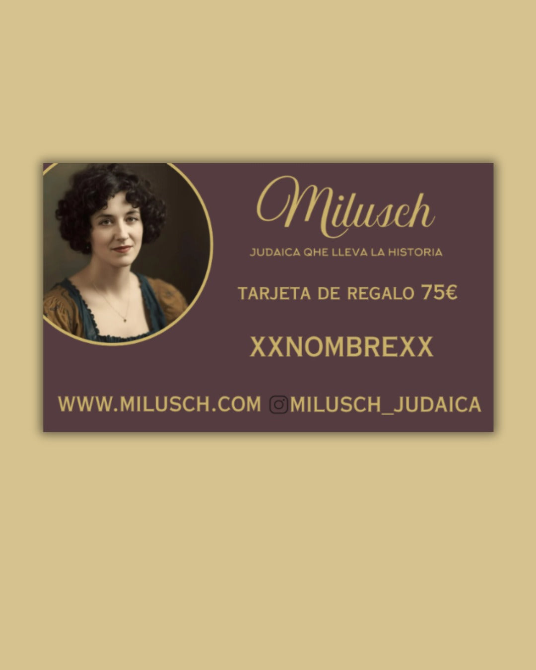 כרטיס מתנה 75 אירו