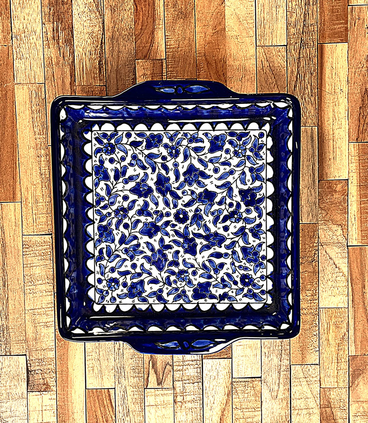 Passover Matzah Tray Armenian Ceramic
