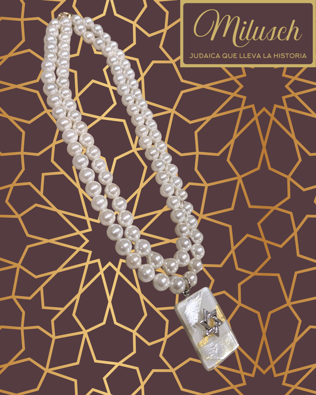 The Royal White Necklace. Pearls