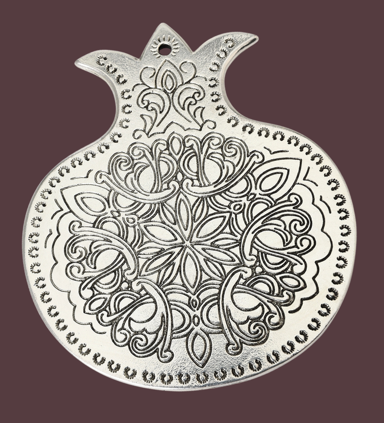 Marrakesh Pomegranate. Synagogue Decoration - Israel Museum Collection