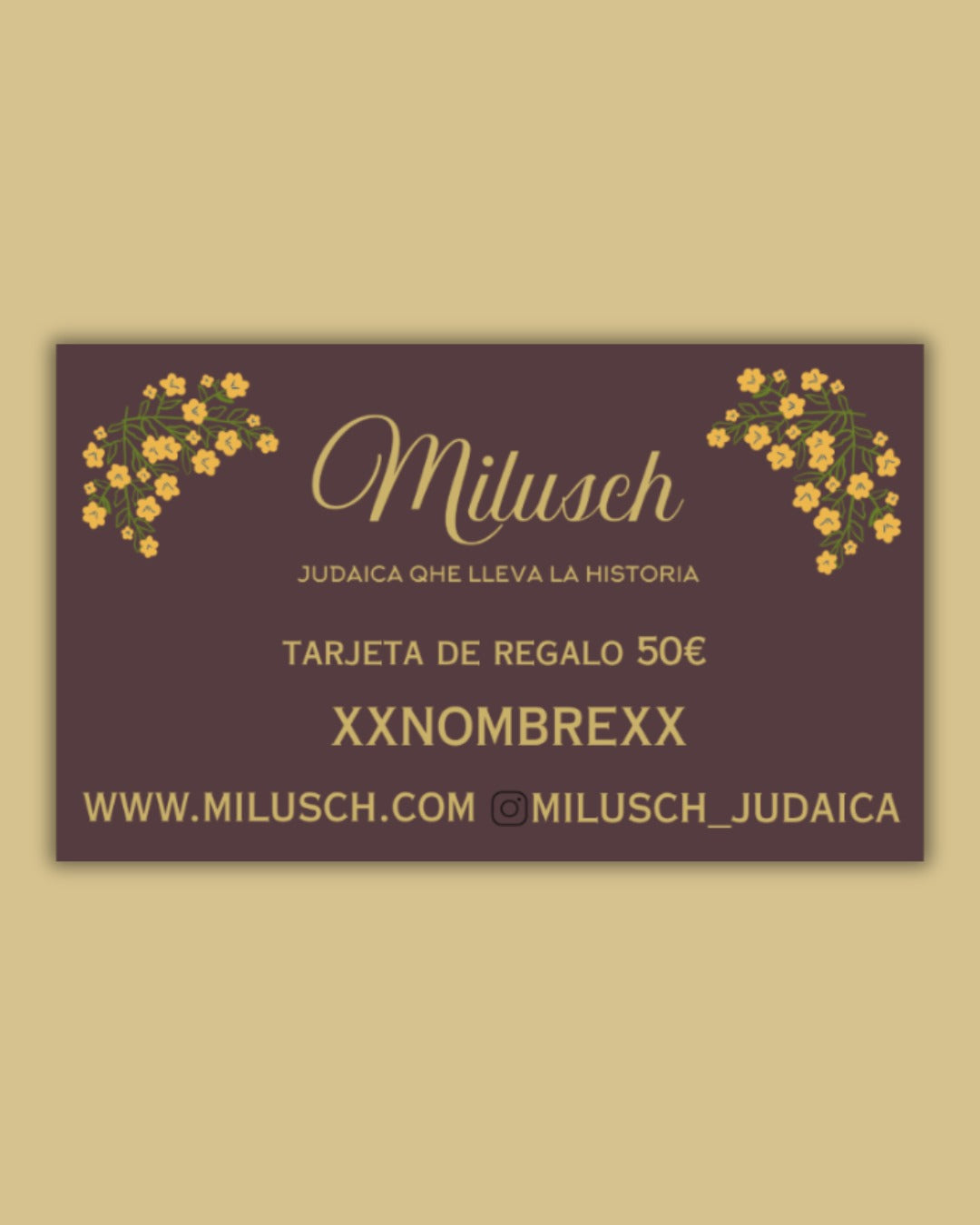 Gift Card 50 Euro