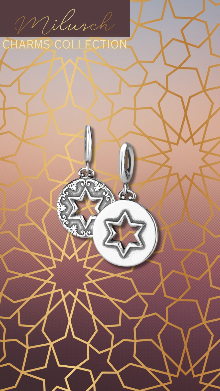 תליון מגן דוד כסף סטרלינג 925
