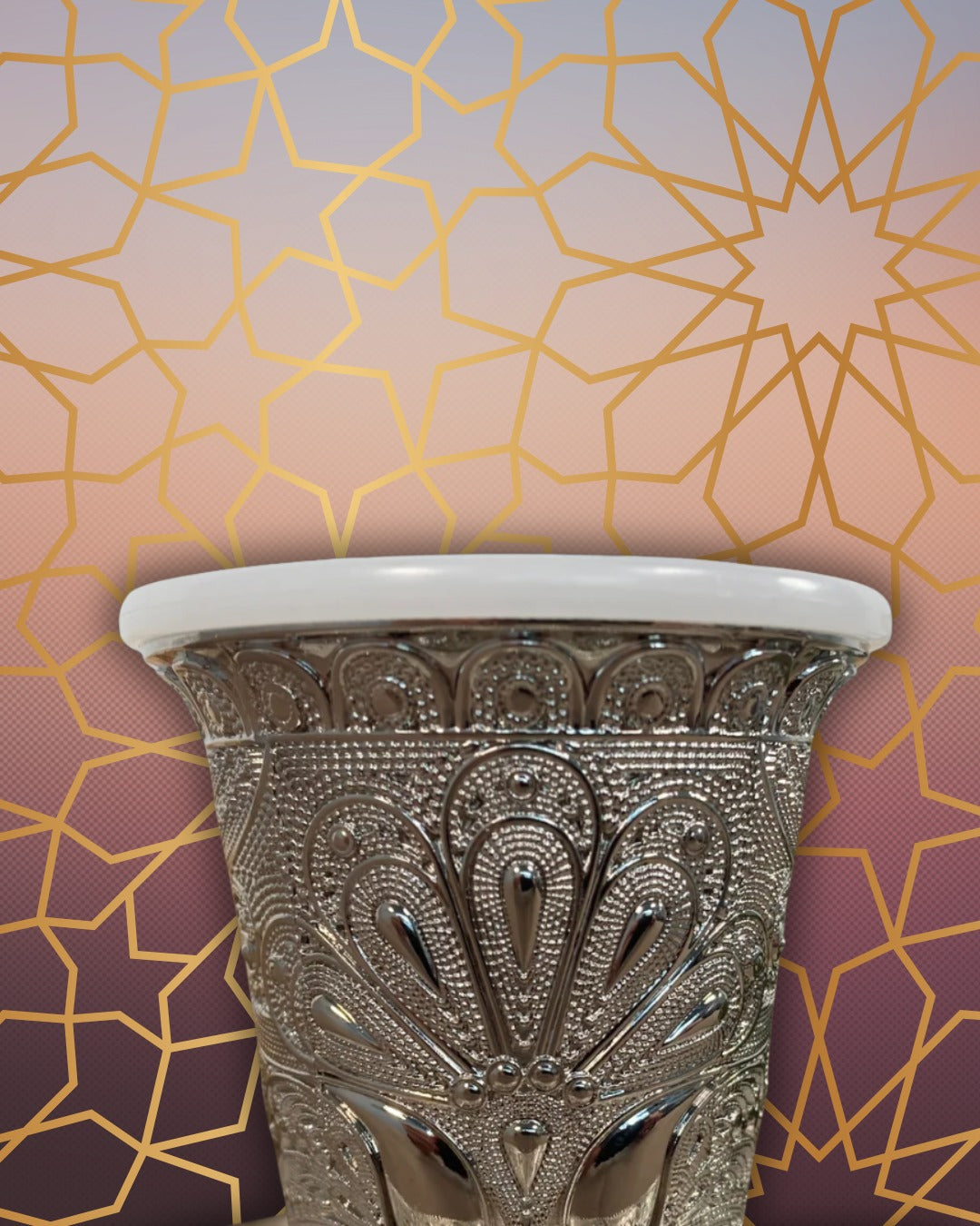 Filigree Kiddush Cup - Uniquely Crafted Following Sefardic Craft